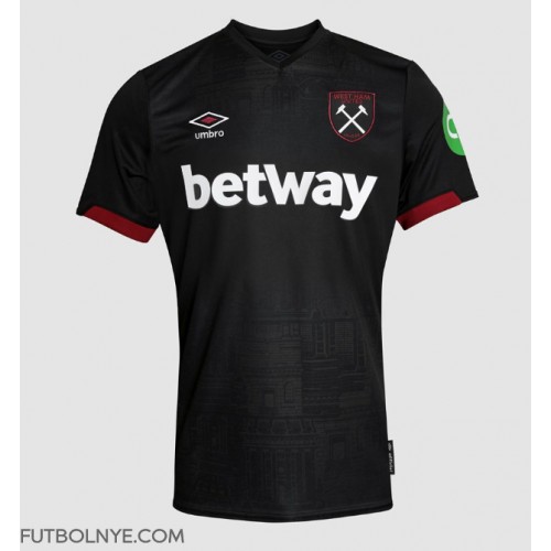 Camiseta West Ham United Visitante Equipación 2024-25 manga corta